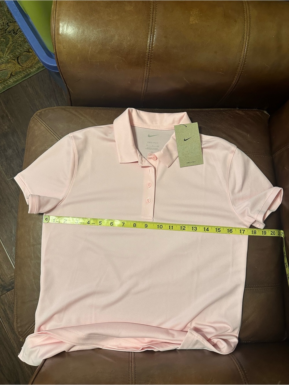 Nike | Dri-Fit “Victory” Golf Polo - Medium Soft Pink - Women’s Small - Picture 5 of 7